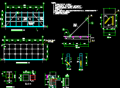 �ֽṹ����ʩ��ͼ