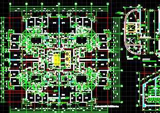 ĳ�߲�סլ¥����ʩ��ͼ