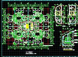 ĳ�߲�סլ¥����ʩ��ͼ