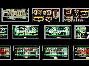 ĳ��ܽṹ�ۺ�¥ʩ��ͼ