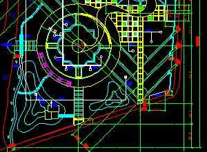 ĳ���й㳡��·ƽ��ͼ