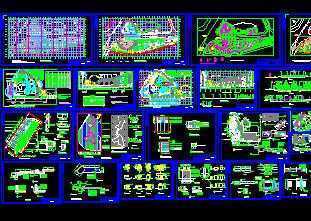 ĳ�����㳡���ʩ��ͼ