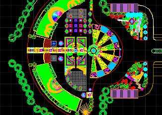 ĳ���й㳡���ʩ��ͼ