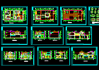 �ĺ�Ժ����ʩ��ͼ��Ч��ͼ