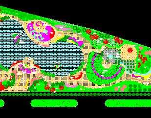 ĳ���й㳡԰���̻���ƽͼ