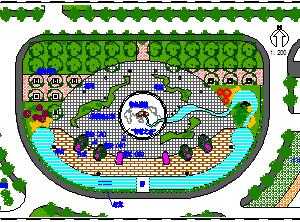 ĳ���Ĺ㳡���������ƽ��ͼ