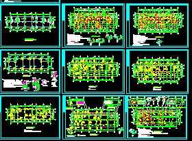 ĳ4���ܽṹ�칫¥ʩ��ͼ