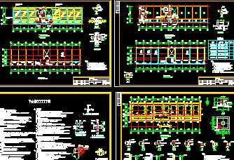 ����ש��ṹ�칫¥ʩ��ͼ