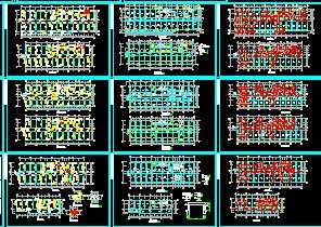 ĳ��ܽṹ�ۺ�¥�ṹʩ��ͼ