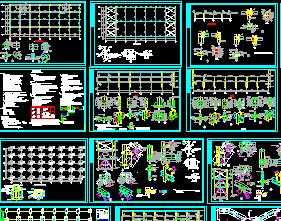 ĳ��ҵ�ۺ�¥�ṹʩ��ͼ