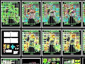 ĳѧУ�ۺ�¥�ṹʩ��ͼ