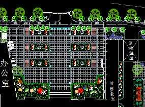 ĳУ԰�㳡�̻����ƽ��ͼ