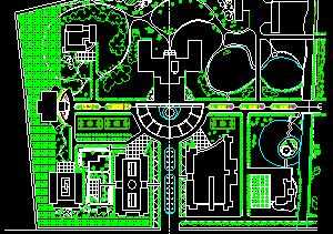 ĳ԰�ֹ㳡�滮��ƽ��ͼ