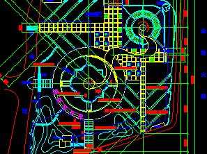 ĳ���й㳡��·ƽ��ͼ