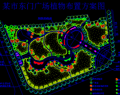 ĳ�ж��Ź㳡ֲ�ﲼ��ͼ