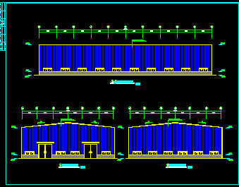 ĳ��˾60��X32.6�׸ֽṹ����ʩ��ͼֽ