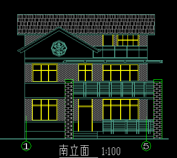 136ƽ���׵��Ҷ�Ժʽ�������ͼ