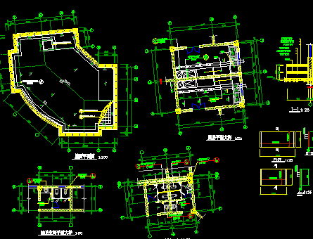 ĳ��ҵ�ۺ�¥����ʩ��ͼֽ