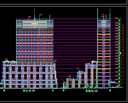 ĳ�ۺ���ҵ�칫¥����ʩ��ͼֽ