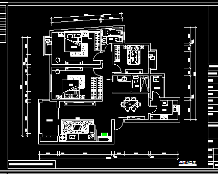 �ִ���������ҹ�Ԣװ��ʩ��ͼֽ����Ч��ͼ��