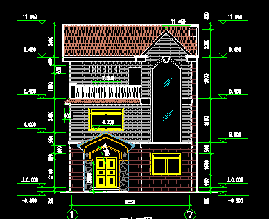 282ƽ��3�㵥�Ҷ�Ժʽ�������ͼ���������ṹ��