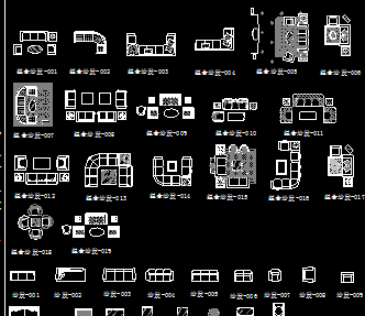 CAD���üҾ�ͼ��