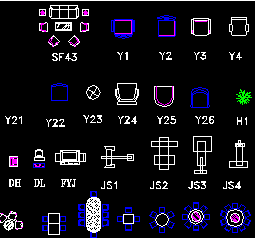 CAD���ڼҾ�ƽ��ͼ��