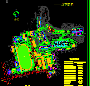 ĳ��ѧУ԰�������ͼֽ