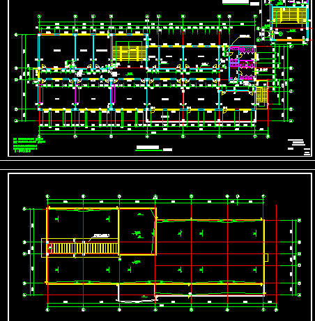 ĳСѧ��ѧ�ۺ�¥����ʩ��ͼֽ