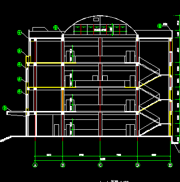 ĳѧУ���ͼ��ݽ���ʩ��ͼֽ