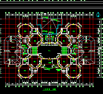 һ���׶�԰�������ͼֽ