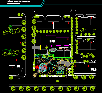 ĳ�����׶�԰�������ͼֽ