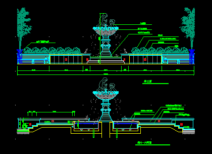 �㳡��Ȫʩ��ͼֽ