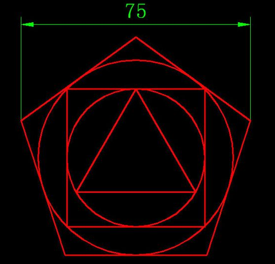 CAD���ֻ�ͼ�γ���ϰ������