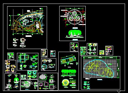 ԰������ʩ��ͼֽ