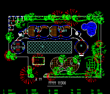 һ���׶�԰�������ͼֽ