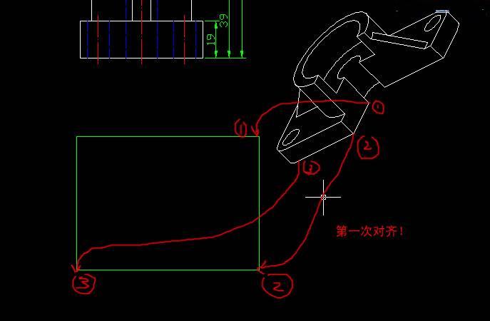 AutoCAD��άģ��ͶӰ����άƽ��ķ���