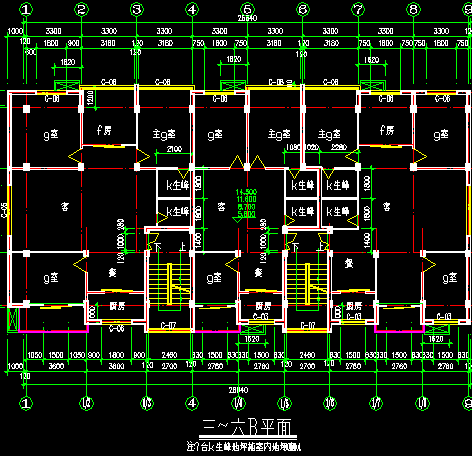 ����ִ�ʽסլ¥����ʩ��ͼֽ