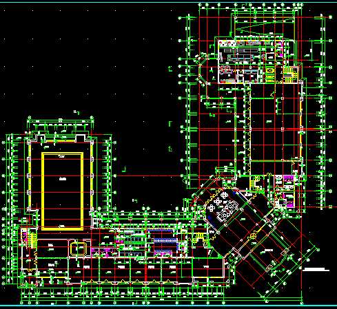 ĳ�����ؽ���ҵ�칫¥����ʩ��ͼֽ