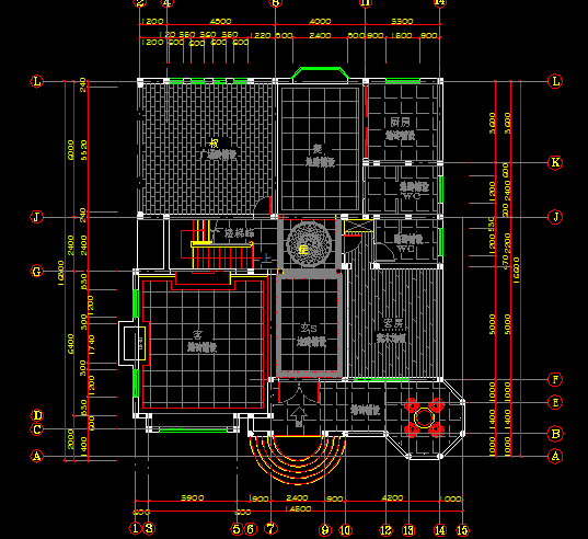 ��ɫ��ŷʽ����װ��ʩ��ͼ����Ч��ͼ��