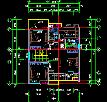 ����������ͼֽ���������ṹˮ��+Ч��ͼ��