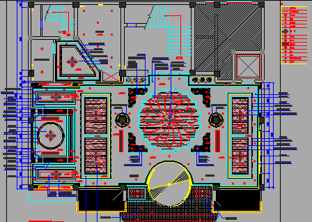 ����ŷ½���ҹ�ܻ�װ��ʩ��ͼ����Ч����