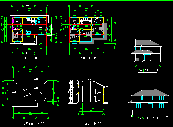 2������������ʩ��ͼֽ����Ч��ͼ��