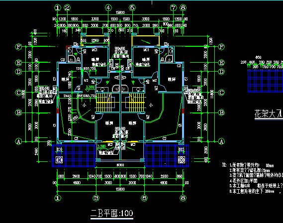 3��ɽׯ����Bsa����ʩ��ͼֽ