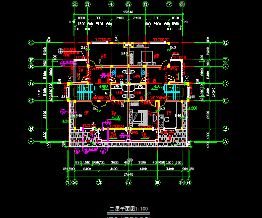 3��˫����������ʩ��ͼֽ