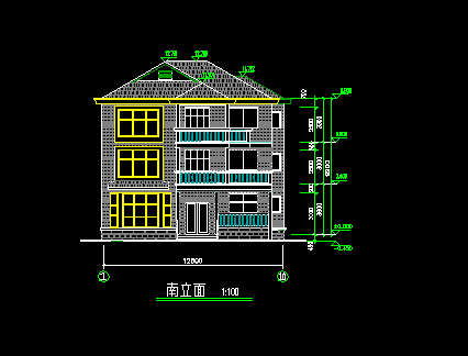 140ƽ�׵��Ҷ�Ժʽ����������ͼ