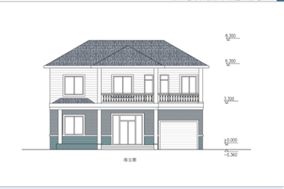 110ƽ�׶��㵥�Ҷ�Ժ�������ͼ