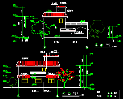 100ƽ�׶��㵥�Ҷ�Ժʽ�������ͼ