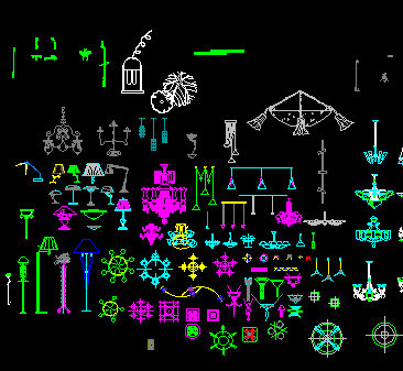 ԰��װ�εƾ�CADͼ