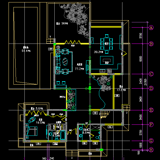 ŷʽ�ŵ��������װ��ʩ��ͼ����Ч��ͼ��